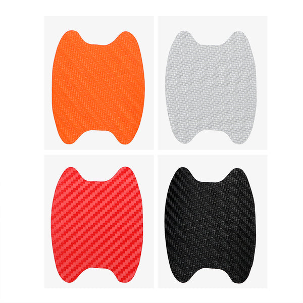 4Pcs/Set Car Door Sticker Scratches Resistant Cover Body Decoration Auto Handle Protection Film Exterior Accessories Car-styling