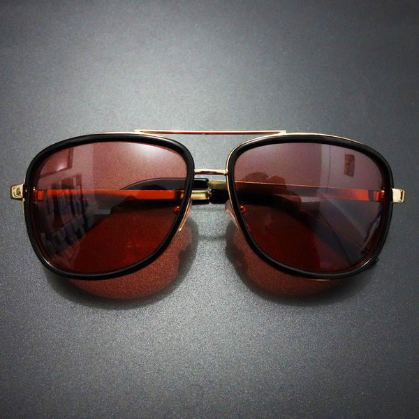 Luxury Iron Man Sunglasses Men