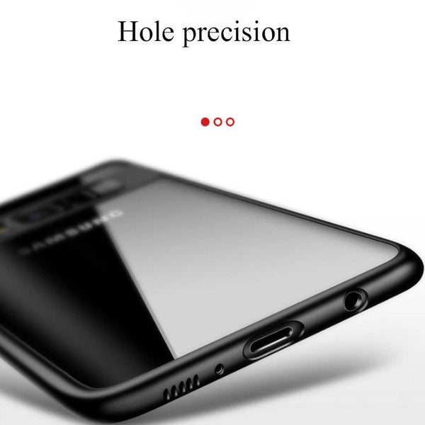 Acrylic Transparent Back Cover Case for Galaxy S8 & S8 Plus