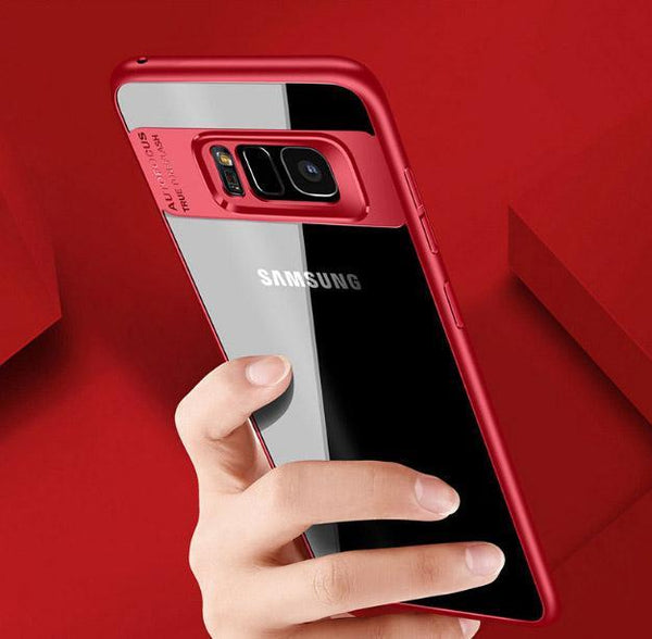 Acrylic Transparent Back Cover Case for Galaxy S8 & S8 Plus