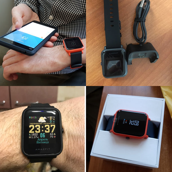 Xiaomi Amazfit Bip Smart Watch [English Version] Huami GPS Smartwatch Pace Lite Bluetooth 4.0 Heart Rate 45 Days Battery IP68