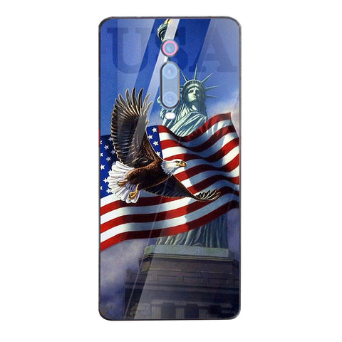 Eagle Tempered Glass Phone Case for Xiaomi Redmi K20 Pro