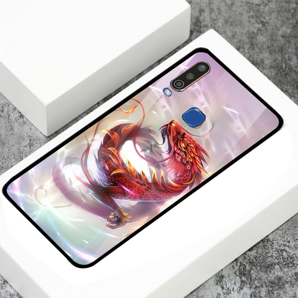 Dragon Tempered Glass Phone Case for Vivo Y17