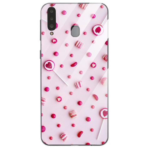 Beautiful Flowers Tempered Glass Phone Case for Samsung