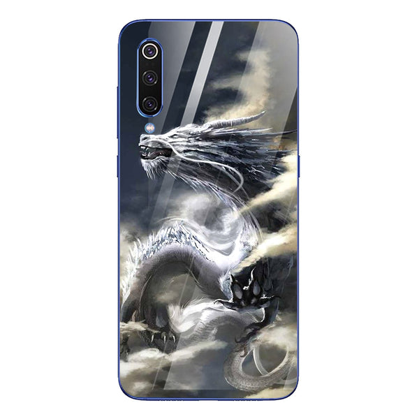 Dragon Tempered Glass Phone Case for Xiaomi Mi 9 SE