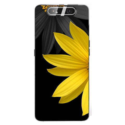 Beautiful Flowers Tempered Glass Phone Case for Samsung Galaxy A80