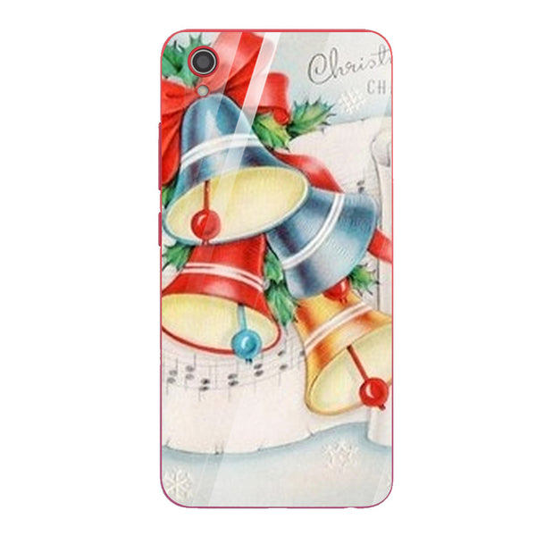 Merry Chrismas Tempered Glass Phone Case for Vivo Y95