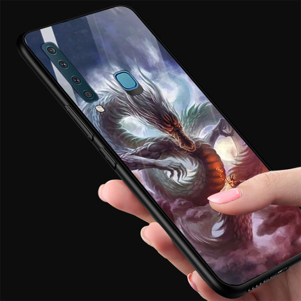 Dragon Tempered Glass Phone Case for Samsung Galaxy A9 2018