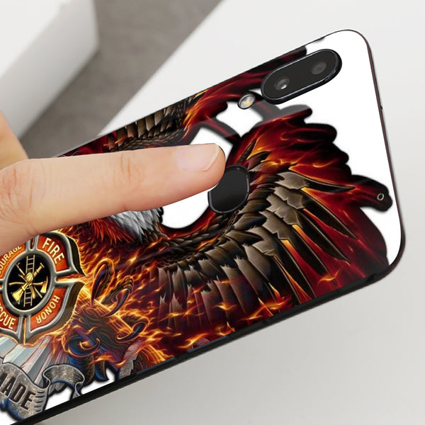 Eagle Tempered Glass Phone Case for Samsung Galaxy A10S