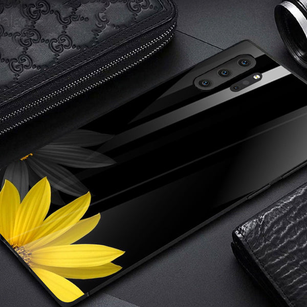 Beautiful Flowers Tempered Glass Phone Case for Samsung Galaxy Note 10 Plus