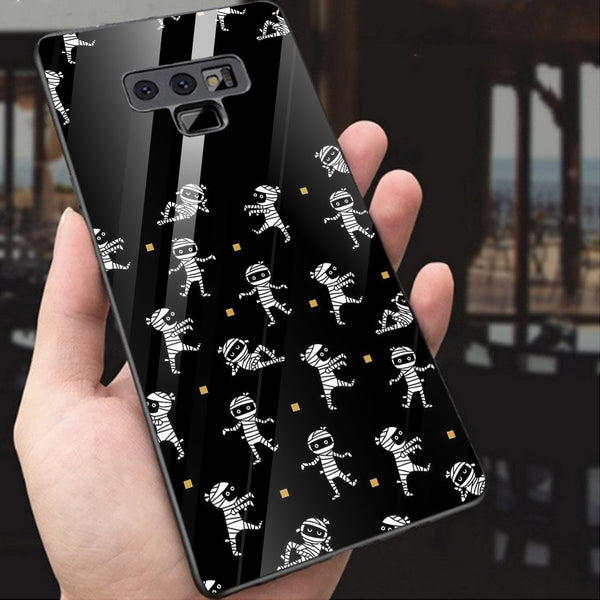 Halloween Skull Tempered Glass Phone Case for Samsung Galaxy Note 9