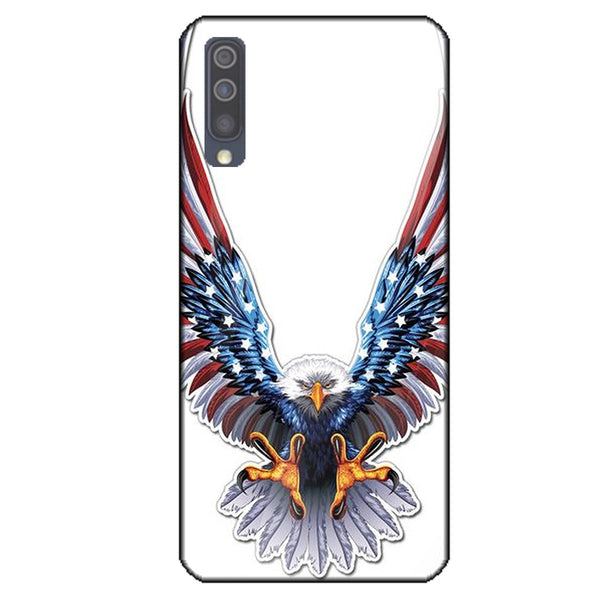 Eagle Tempered Glass Phone Case for Samsung Galaxy A50S