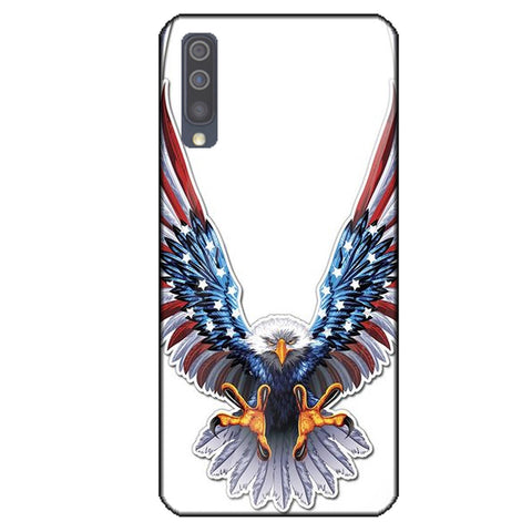 Eagle Tempered Glass Phone Case for Samsung Galaxy A50S