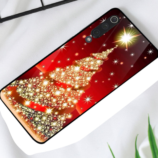 Merry Chrismas Tempered Glass Phone Case for Xiaomi Mi 9 SE
