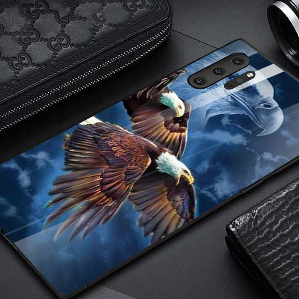 Eagle Tempered Glass Phone Case for Samsung Galaxy Note 10 Plus