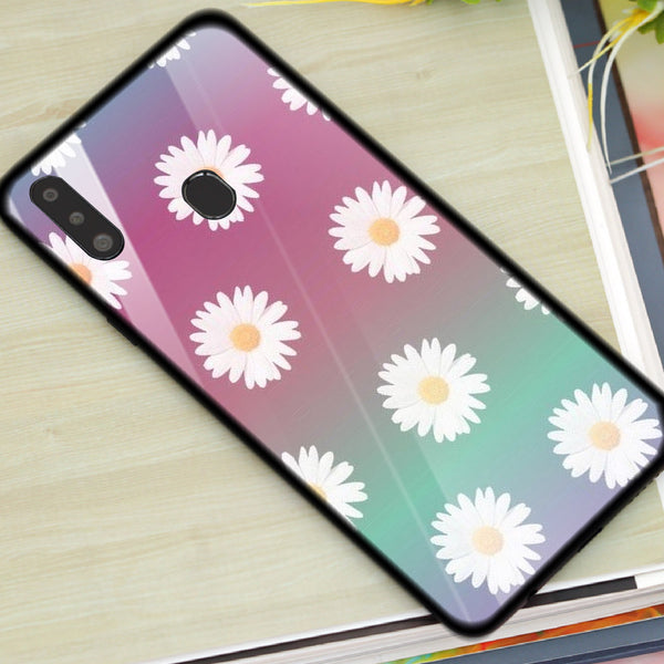 Beautiful Flowers Tempered Glass Phone Case for Samsung