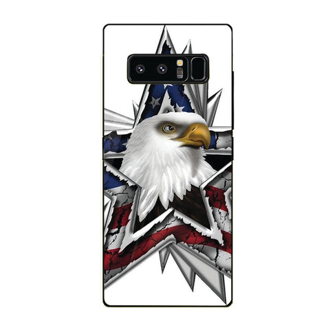 Eagle Tempered Glass Phone Case for Samsung Galaxy Note 8