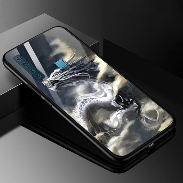 Dragon Tempered Glass Phone Case for Samsung Galaxy A9 2018