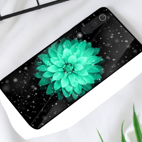 Beautiful Flowers Tempered Glass Phone Case for Xiaomi Mi 9 SE
