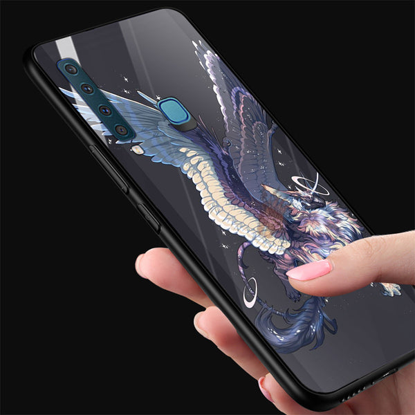 Dragon Tempered Glass Phone Case for Samsung Galaxy A9 2018