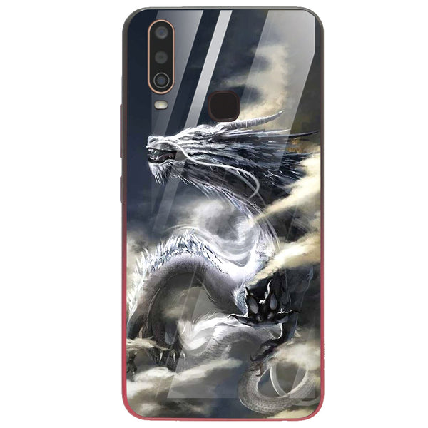 Dragon Tempered Glass Phone Case for Vivo Y17