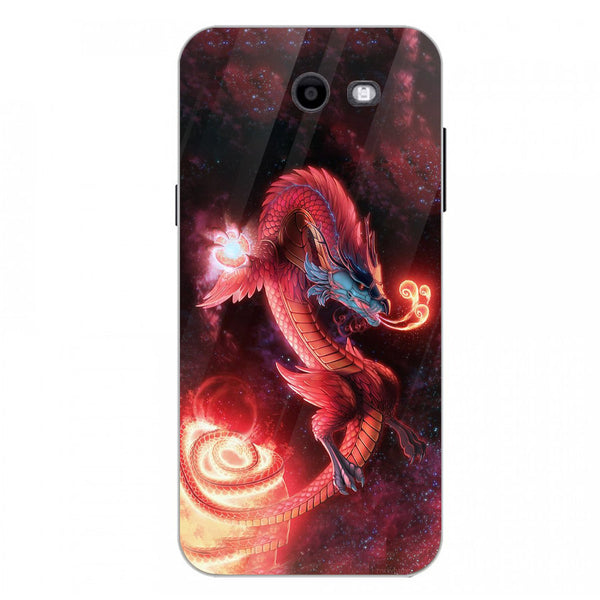 Dragon Tempered Glass Phone Case for Samsung Galaxy J3 Prime