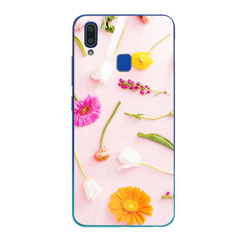 Beautiful Flowers Tempered Glass Phone Case for Vivo Y95