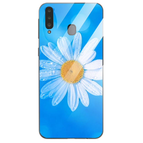 Beautiful Flowers Tempered Glass Phone Case for Samsung