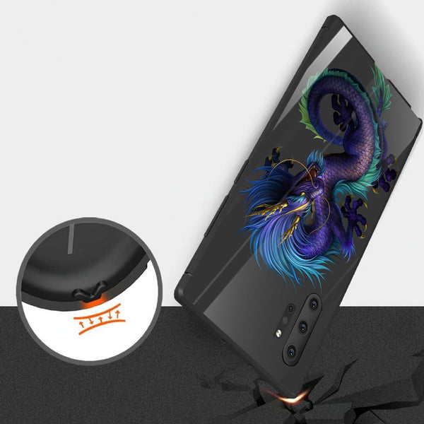 Dragon Tempered Glass Phone Case for Samsung Galaxy Note 10 Plus