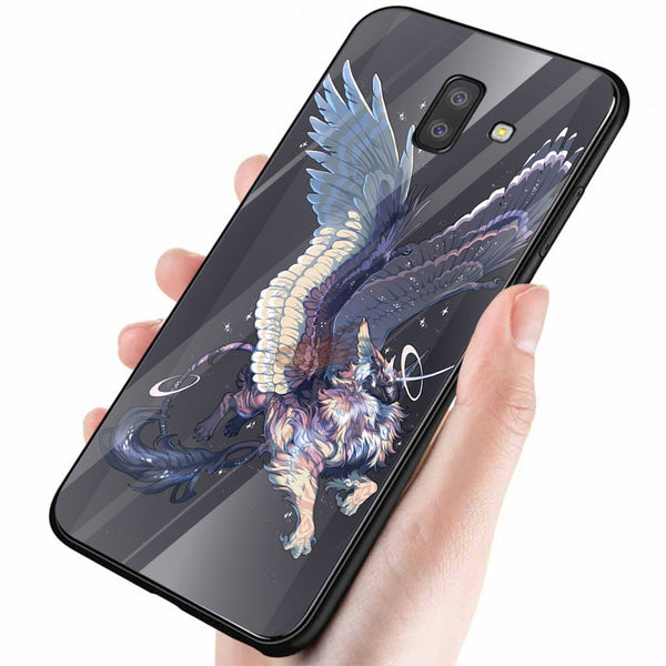 Dragon Tempered Glass Phone Case for Samsung Galaxy J6 Plus