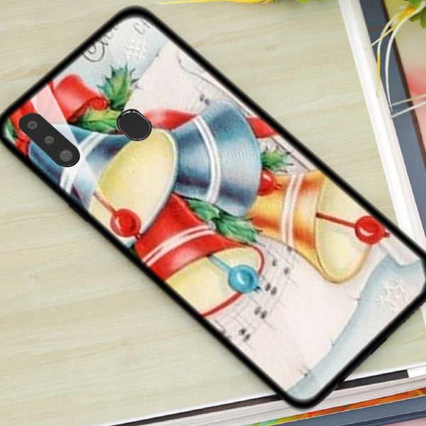 Merry Chrismas Tempered Glass Phone Case for Samsung