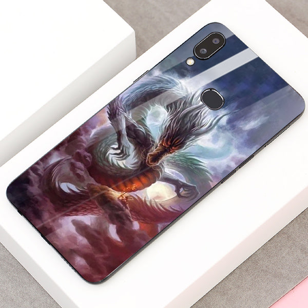 Dragon Tempered Glass Phone Case for Samsung Galaxy A10S
