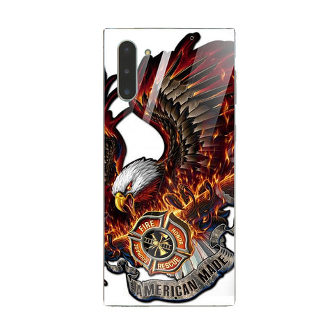 Eagle Tempered Glass Phone Case for Samsung Galaxy Note 10