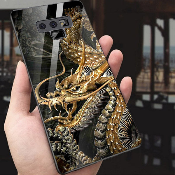 Dragon Tempered Glass Phone Case for Samsung Galaxy Note 9