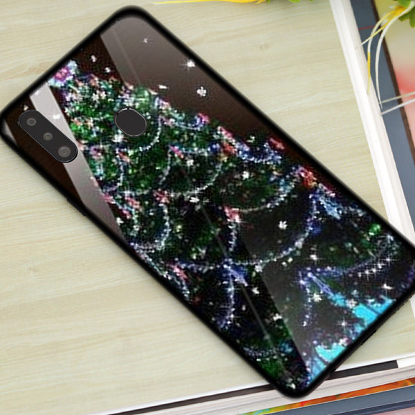 Merry Chrismas Tempered Glass Phone Case for Samsung