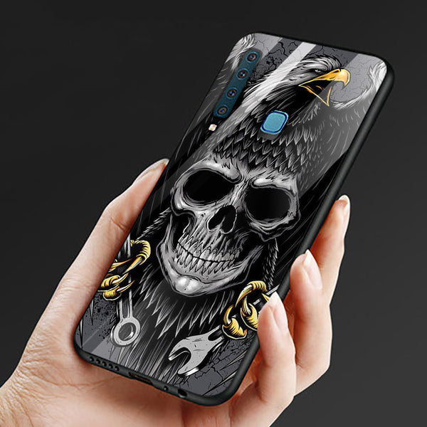 Eagle Tempered Glass Phone Case for Samsung Galaxy A9 2018