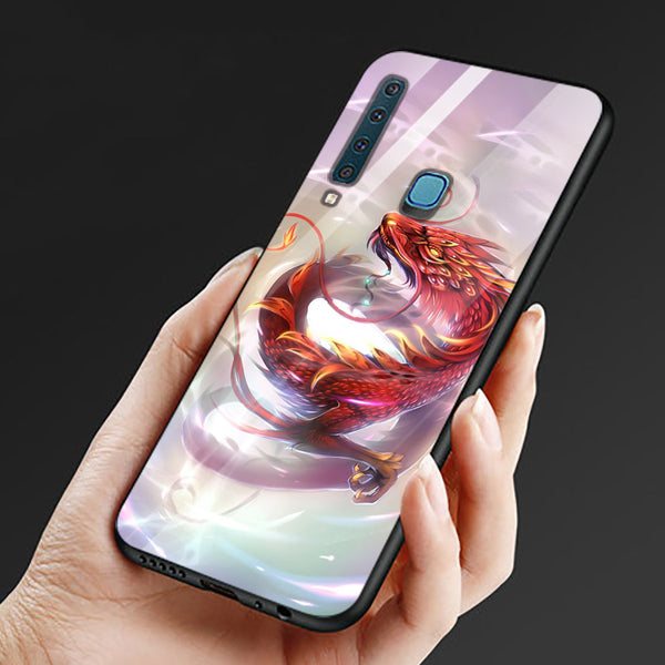 Dragon Tempered Glass Phone Case for Samsung Galaxy A9 2018