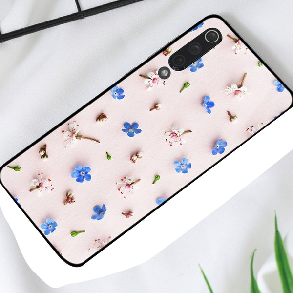 Beautiful Flowers Tempered Glass Phone Case for Xiaomi Mi 9 SE