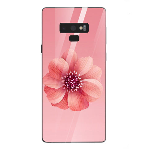 Beautiful Flowers Tempered Glass Phone Case for Samsung Galaxy Note 9