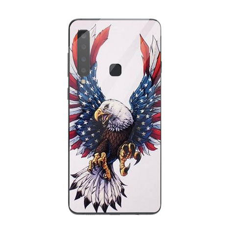 Eagle Tempered Glass Phone Case for Samsung Galaxy A9 2018