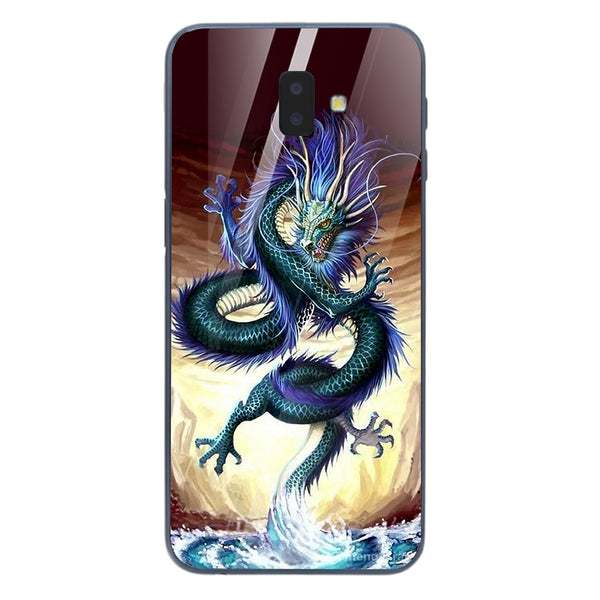Dragon Tempered Glass Phone Case for Samsung Galaxy J6 Plus