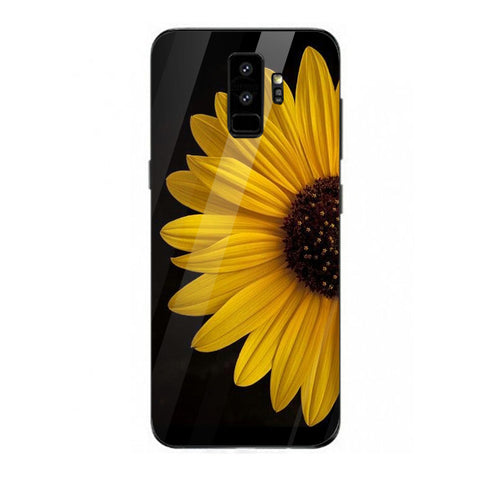 Beautiful Flowers Tempered Glass Phone Case for Samsung Galaxy S9 Plus