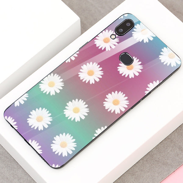 Beautiful Flowers Tempered Glass Phone Case for Samsung Galaxy A10S