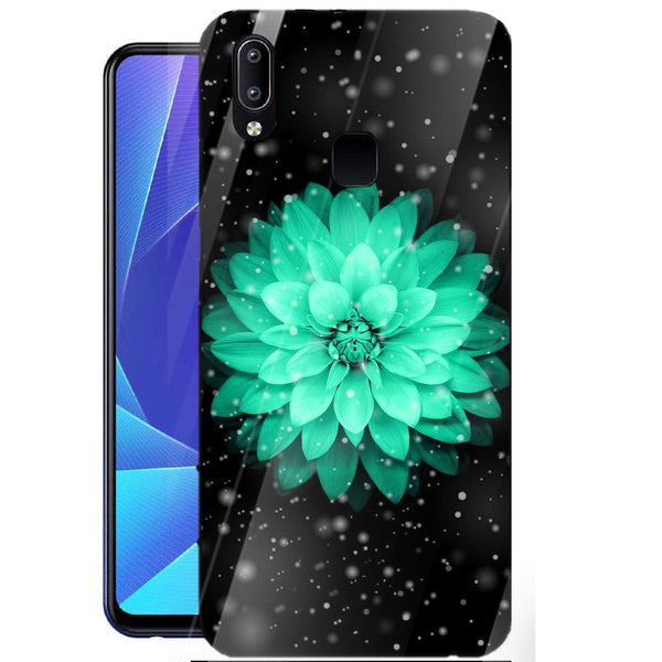 Beautiful Flowers Tempered Glass Phone Case for Vivo Y95