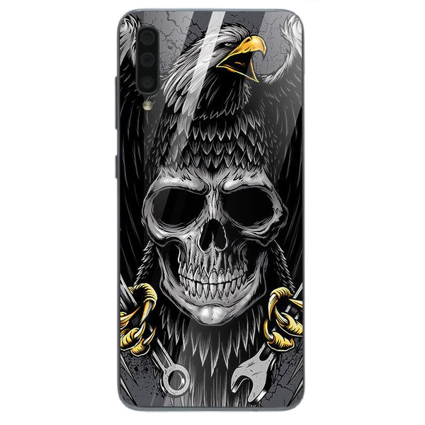 Eagle Tempered Glass Phone Case for Samsung Galaxy A70