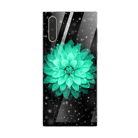 Beautiful Flowers Tempered Glass Phone Case for Samsung Galaxy Note 10