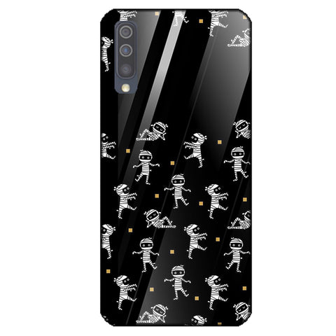 Halloween Skull Tempered Glass Phone Case for Samsung Galaxy A50S