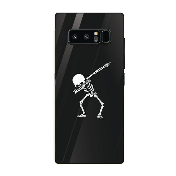 Halloween Skull Tempered Glass Phone Case for Samsung Galaxy Note 8