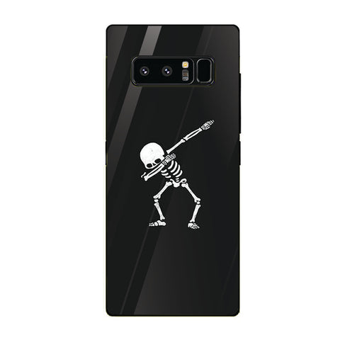 Halloween Skull Tempered Glass Phone Case for Samsung Galaxy Note 8