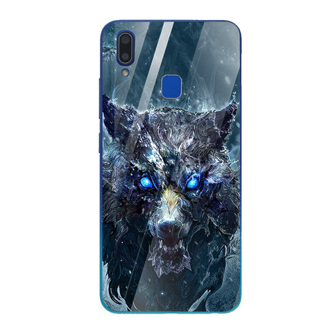 Wolf Eyes Tempered Glass Phone Case for Vivo Y95